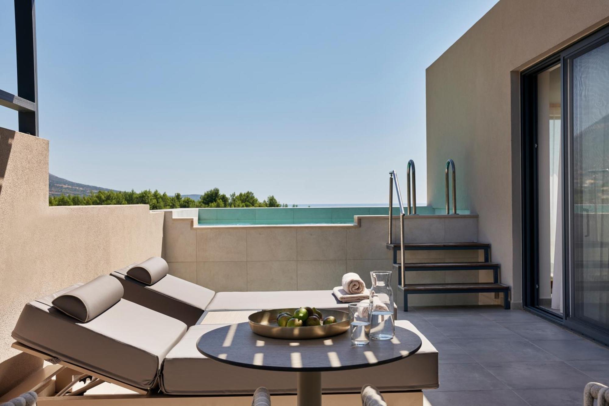 Celestial All Suites Afrato Kültér fotó