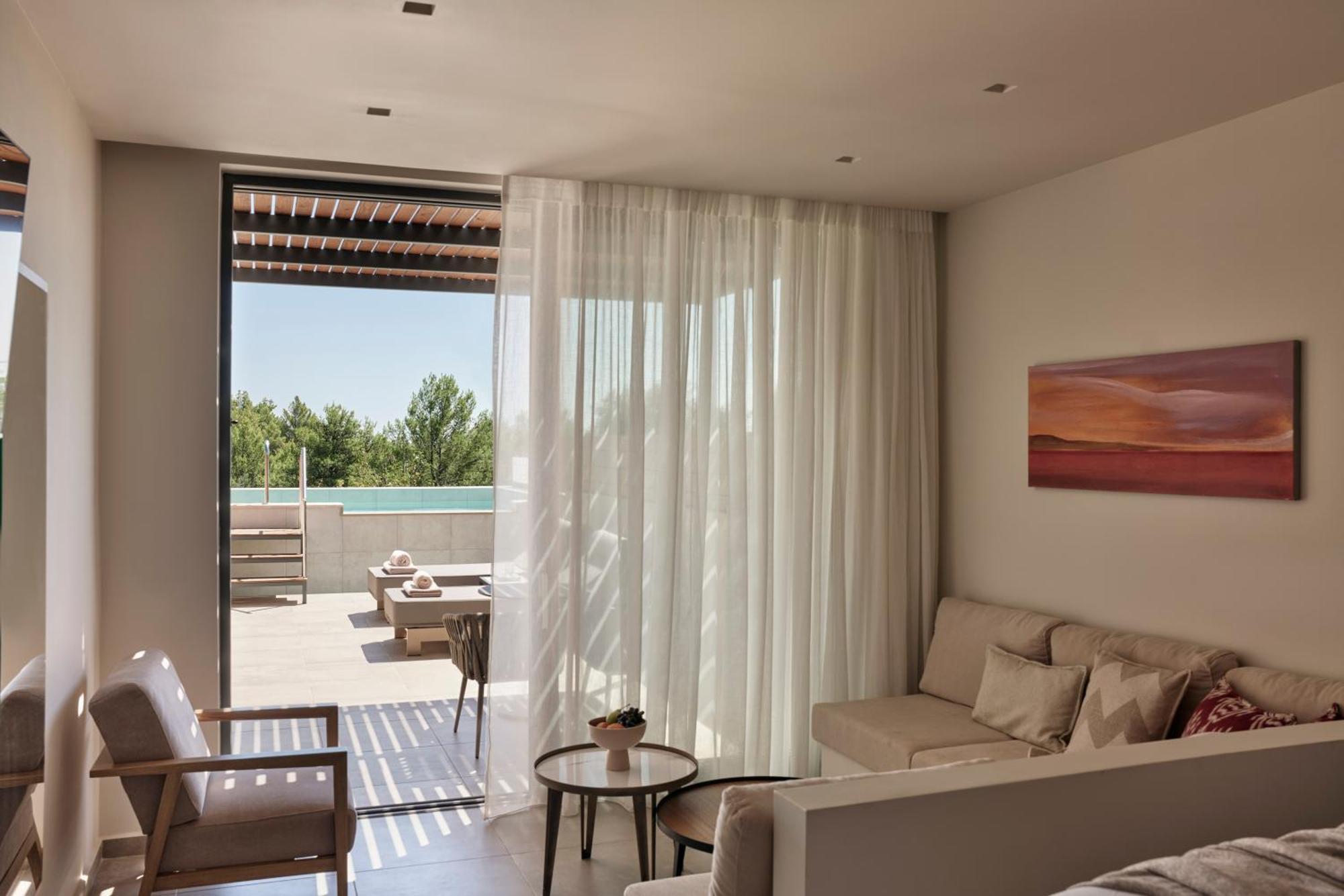 Celestial All Suites Afrato Kültér fotó